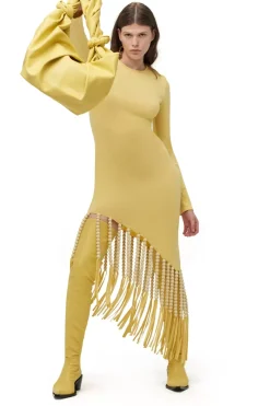 Fine Rib Topsy Dress