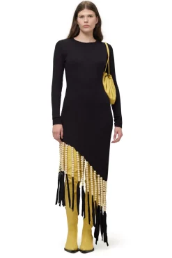 Fine Rib Topsy Dress