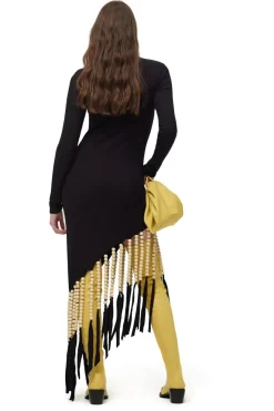 Fine Rib Topsy Dress