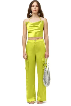 Satin Oso Top