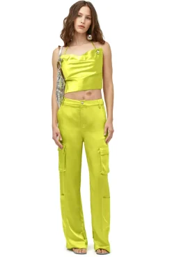 Satin Oso Top