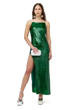 Sequin Vine Dress