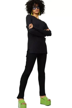 Straight Rib Cyrene Pant