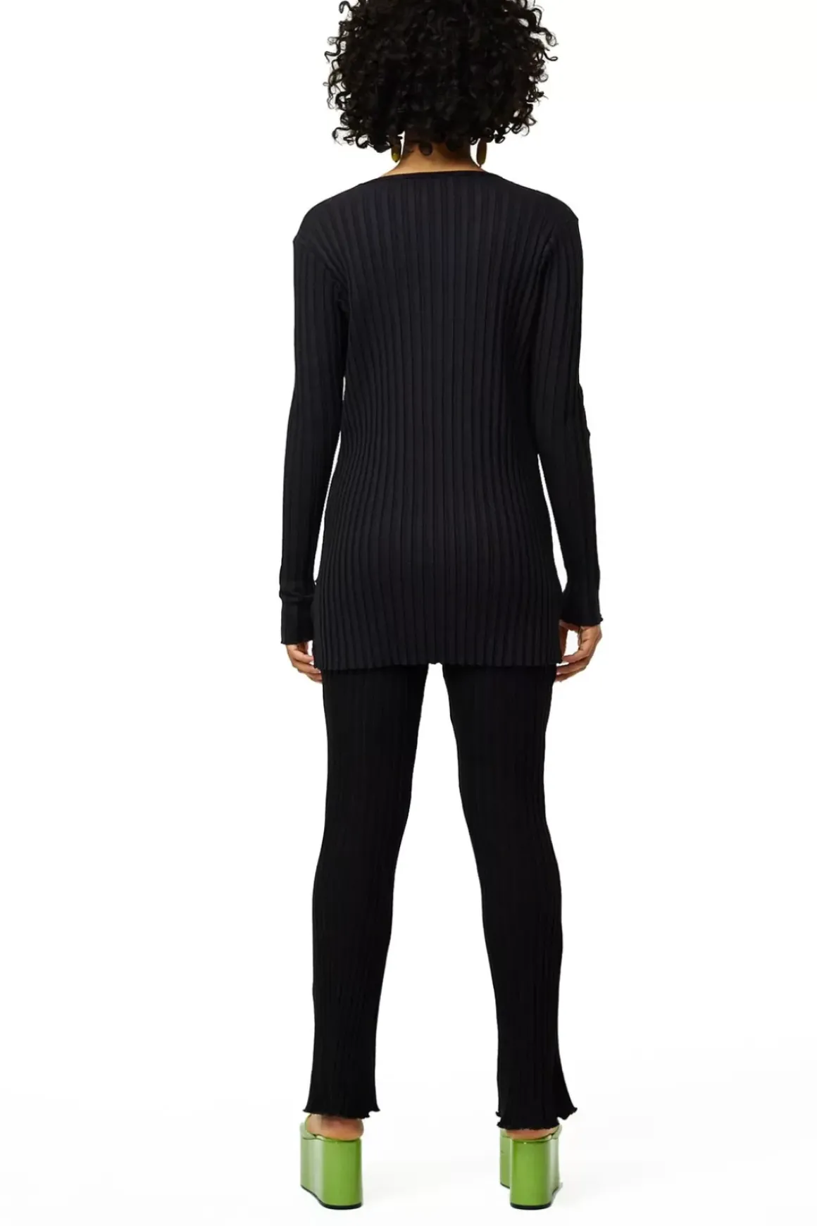 Straight Rib Cyrene Pant