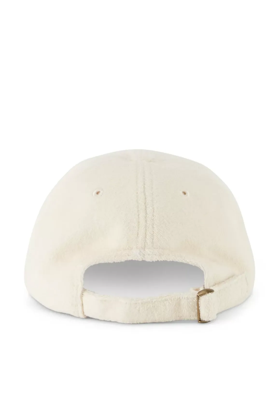 Terry Ball Cap With Adjustable Strap