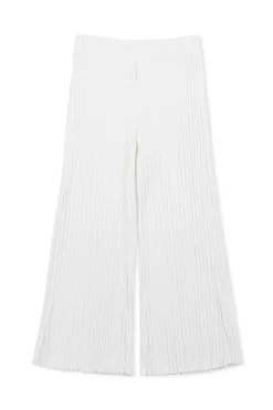 Wide Crop Rib Alder Pant