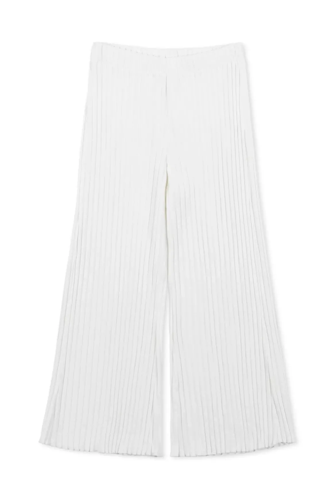 Wide Crop Rib Alder Pant