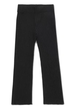 Wide Crop Rib Alder Pant
